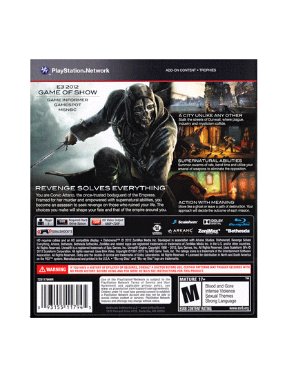 Dishonored (cib)
