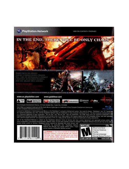 God of War III (cib)