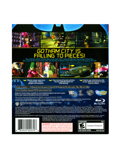Lego Batman The Video Game (cib)