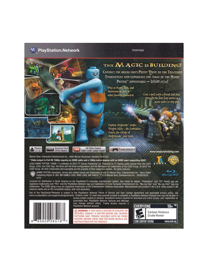 Lego Harry Potter Years 1-4 (cib)