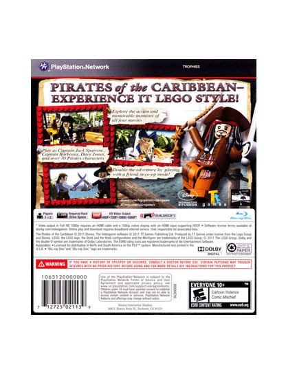 Lego Pirates of the Caribbean (cib)