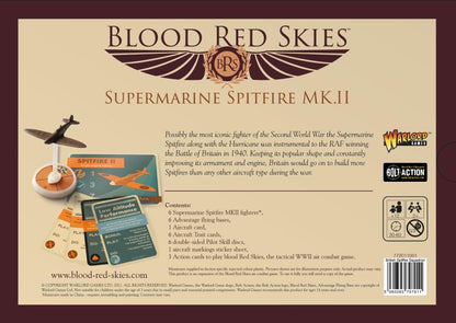 Blood Red Skies Supermarine Spitfire MK. II Squadron