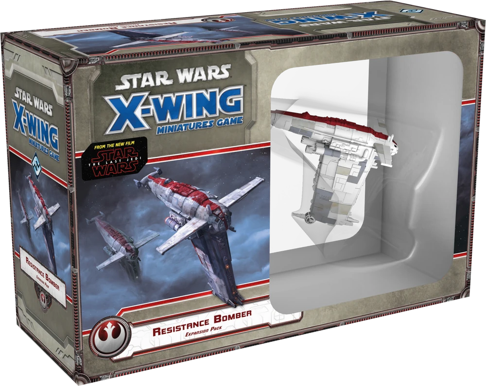 Star Wars X-Wing Resistance Bomber Expansion Pack 1st Edition