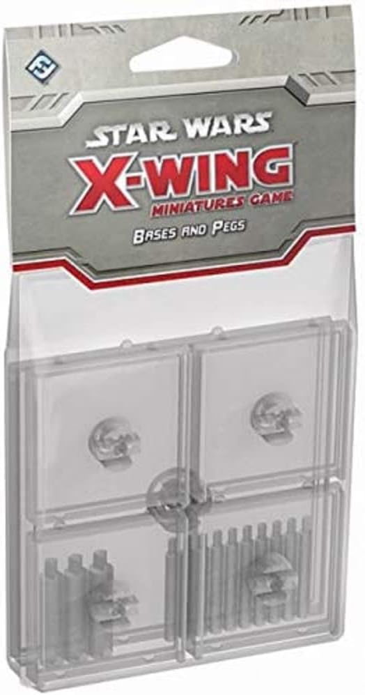 Star Wars X-Wing Clear Bases and Pegs
