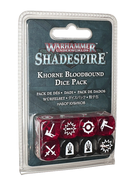 Warhammer Underworlds: Nightvault - Khorne Bloodbound Dice Pack (8 dice)