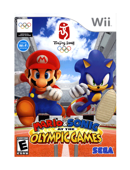 Mario & Sonic At Olympic Games Beijing 2008 (cib)