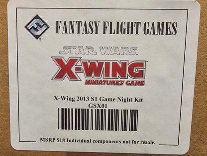 Star Wars X-Wing 2013 S1 Game Night Kit (New in Box)