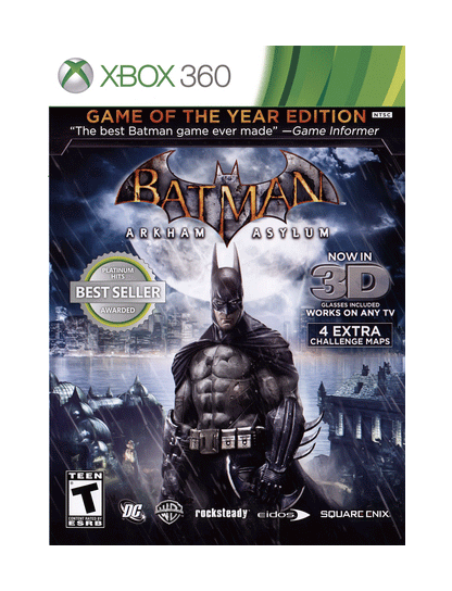 Batman Arkham Asylum Game of the Year Edition (cib)