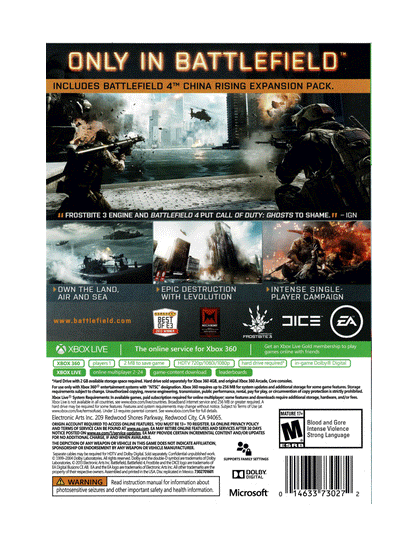 Battlefield 4 Limited Edition (cib)