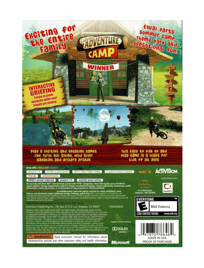 Cabela's Adventure Camp (cib)