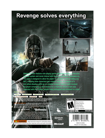 Dishonored (cib)