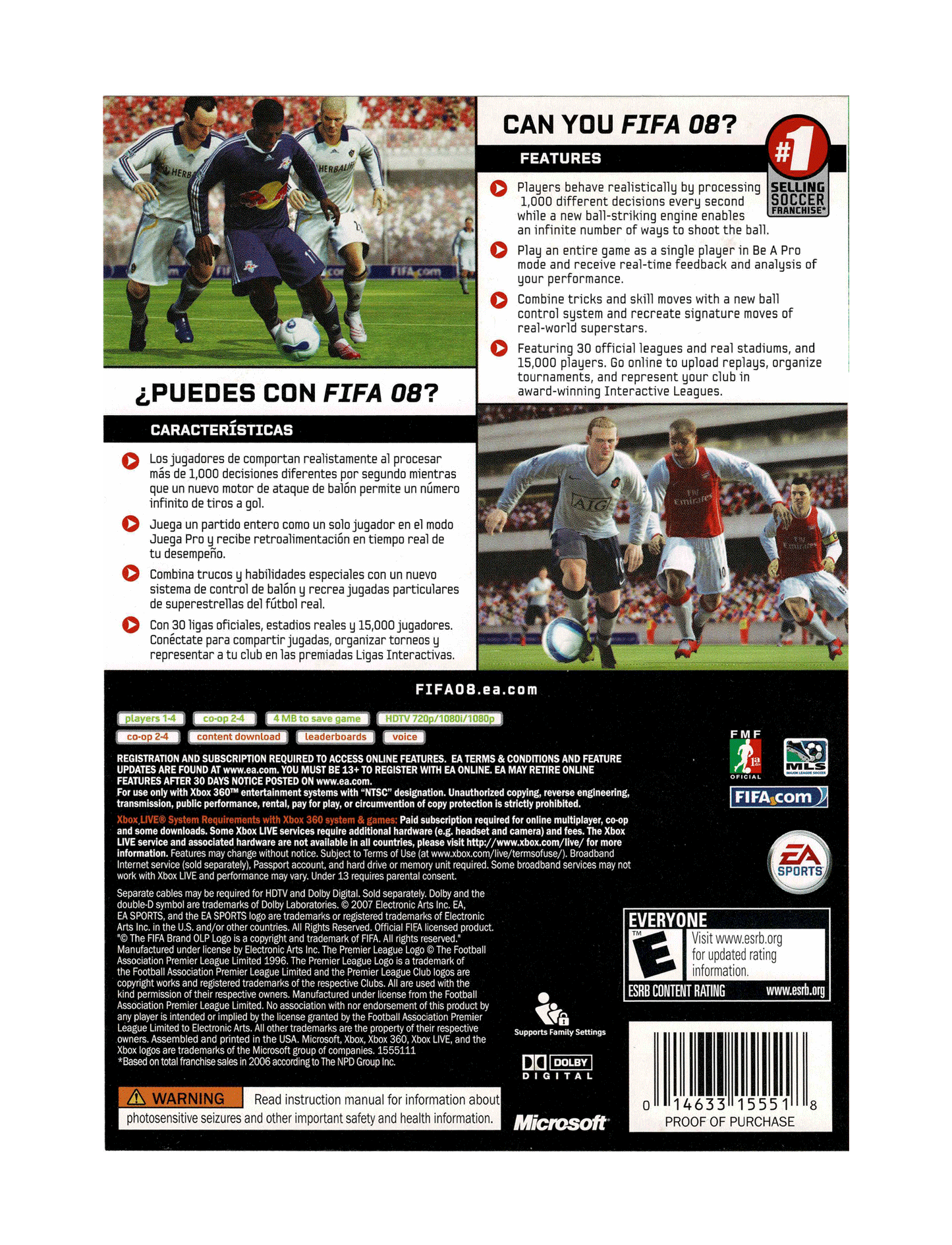 FIFA Soccer 09 (cib)