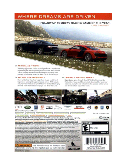 Forza Motorsport 3 (cib)