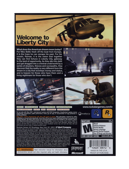 Grand Theft Auto IV (cib)