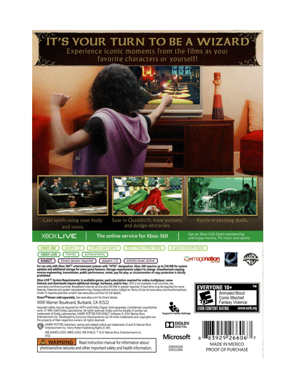 Harry Potter for Kinect (cib)