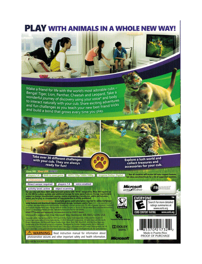 Kinectimals (cib)