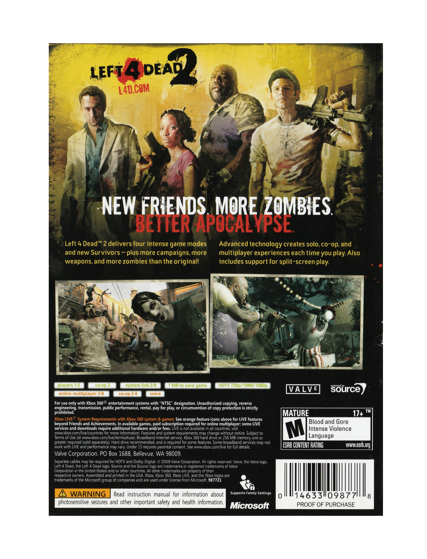 Left 4 Dead 2 (cib)