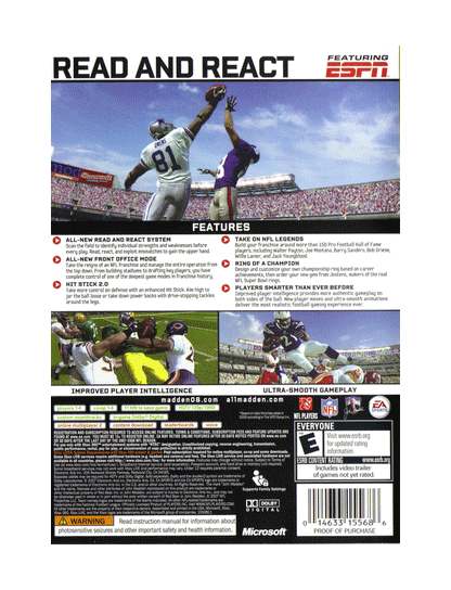 Madden 08 (cib)