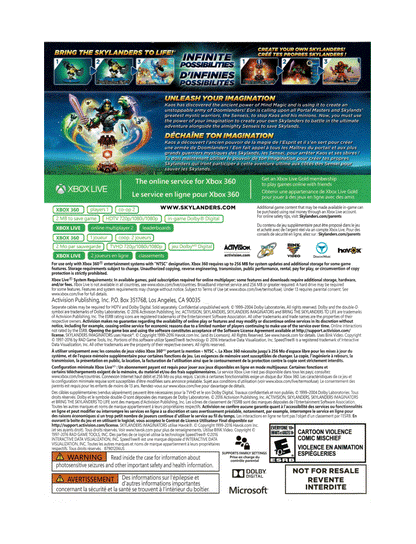 Skylanders Imaginators (cib)