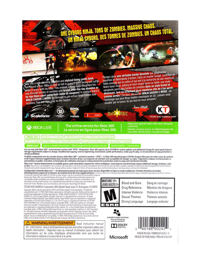 Yaiba Ninja Gaiden Z (cib)