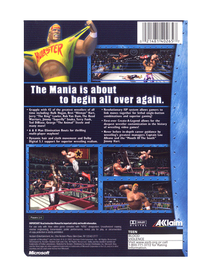 Legends of Wrestling (cib)