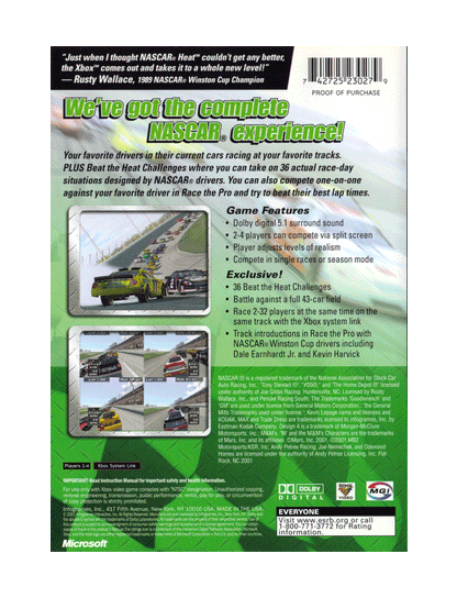 Nascar Heat 2002 (cib)