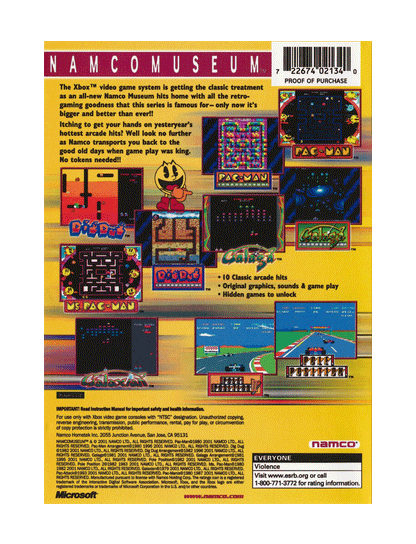 Namco Museum (cib)