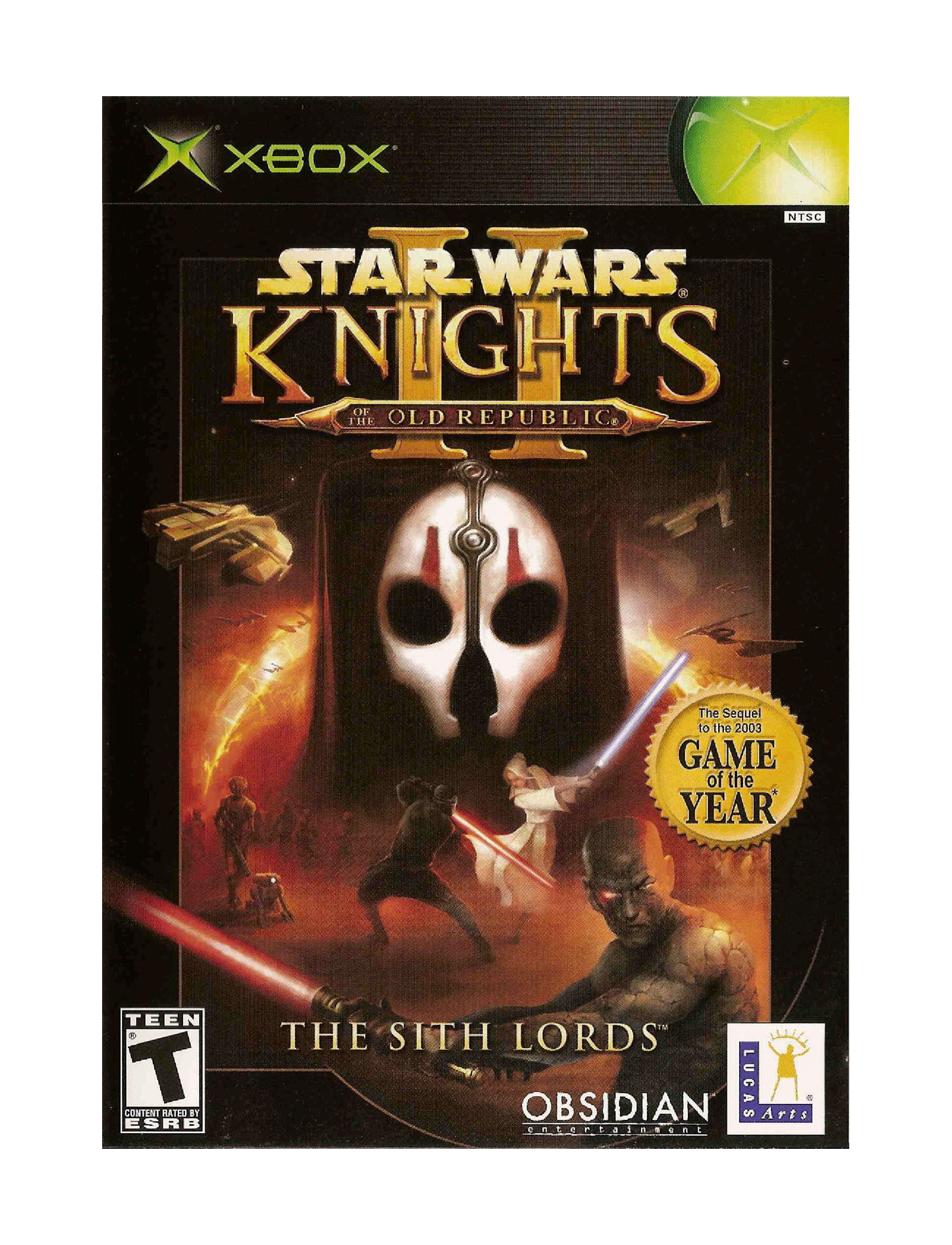 Star Wars Knights of the Old Republic II: The Sith Lords (cib)