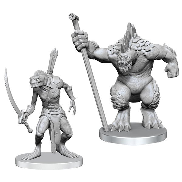 Pathfinder Battles Deep Cuts Xulgath Skirmisher & Stoneliege