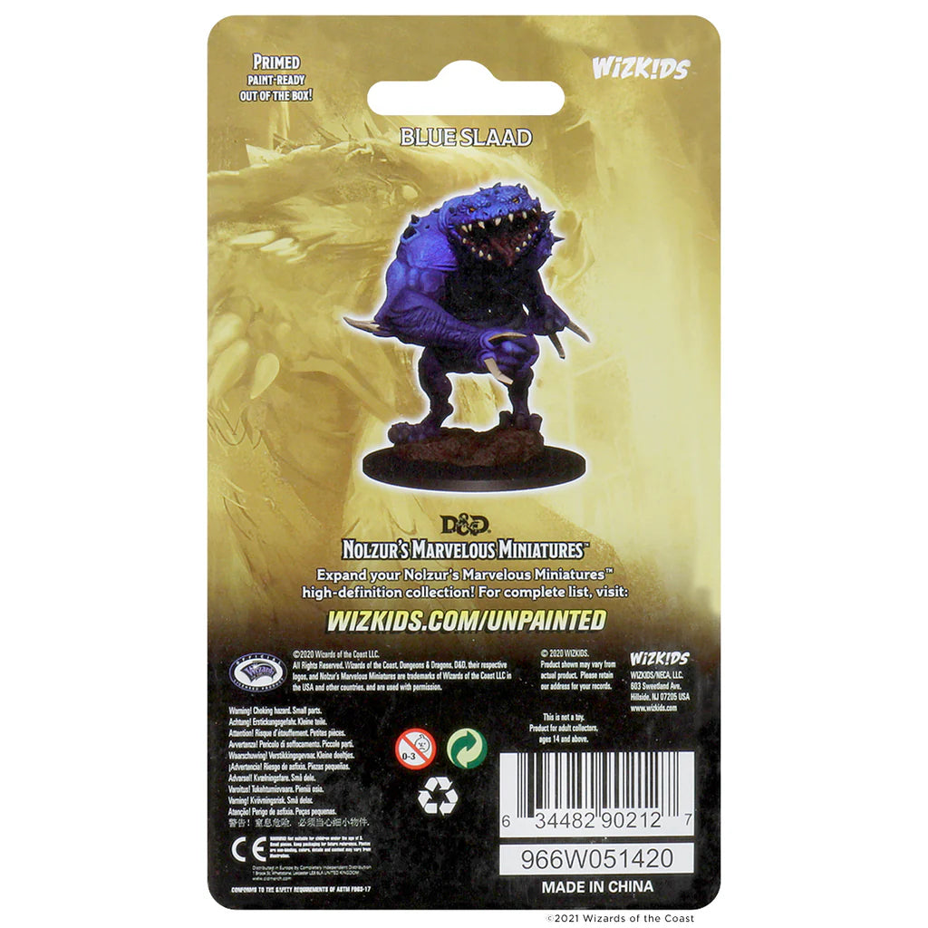 D&D Nolzur's Marvelous Miniatures Blue Slaad 90212