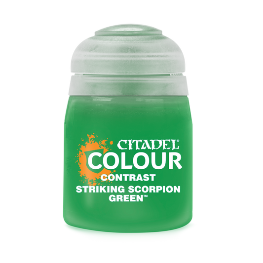 Contrast Paint: Striking Scorpion Green