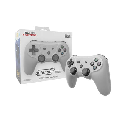 Defender Pro (Gray) Wireless Controller for PS1®/ PS2®/ PS3®/ PS Classic/ Switch/ PC
